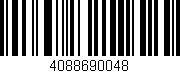 Código de barras (EAN, GTIN, SKU, ISBN): '4088690048'