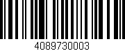 Código de barras (EAN, GTIN, SKU, ISBN): '4089730003'