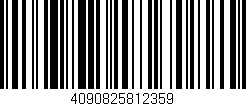 Código de barras (EAN, GTIN, SKU, ISBN): '4090825812359'