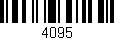 Código de barras (EAN, GTIN, SKU, ISBN): '4095'