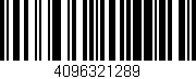 Código de barras (EAN, GTIN, SKU, ISBN): '4096321289'