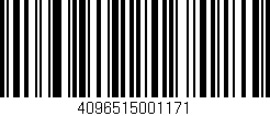 Código de barras (EAN, GTIN, SKU, ISBN): '4096515001171'