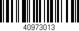 Código de barras (EAN, GTIN, SKU, ISBN): '40973013'