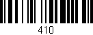 Código de barras (EAN, GTIN, SKU, ISBN): '410'