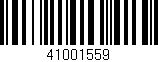 Código de barras (EAN, GTIN, SKU, ISBN): '41001559'