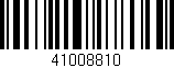 Código de barras (EAN, GTIN, SKU, ISBN): '41008810'