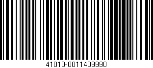 Código de barras (EAN, GTIN, SKU, ISBN): '41010-0011409990'