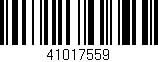 Código de barras (EAN, GTIN, SKU, ISBN): '41017559'