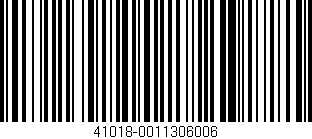 Código de barras (EAN, GTIN, SKU, ISBN): '41018-0011306006'