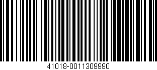 Código de barras (EAN, GTIN, SKU, ISBN): '41018-0011309990'