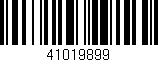 Código de barras (EAN, GTIN, SKU, ISBN): '41019899'