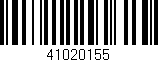 Código de barras (EAN, GTIN, SKU, ISBN): '41020155'