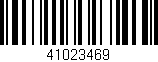 Código de barras (EAN, GTIN, SKU, ISBN): '41023469'