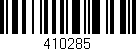 Código de barras (EAN, GTIN, SKU, ISBN): '410285'
