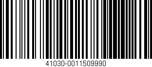 Código de barras (EAN, GTIN, SKU, ISBN): '41030-0011509990'