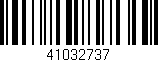 Código de barras (EAN, GTIN, SKU, ISBN): '41032737'