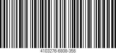 Código de barras (EAN, GTIN, SKU, ISBN): '4103276-6808-356'