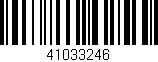 Código de barras (EAN, GTIN, SKU, ISBN): '41033246'