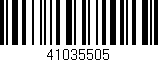 Código de barras (EAN, GTIN, SKU, ISBN): '41035505'