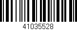 Código de barras (EAN, GTIN, SKU, ISBN): '41035528'