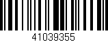 Código de barras (EAN, GTIN, SKU, ISBN): '41039355'