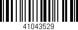 Código de barras (EAN, GTIN, SKU, ISBN): '41043529'