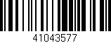 Código de barras (EAN, GTIN, SKU, ISBN): '41043577'