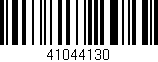 Código de barras (EAN, GTIN, SKU, ISBN): '41044130'