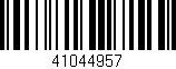 Código de barras (EAN, GTIN, SKU, ISBN): '41044957'