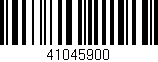 Código de barras (EAN, GTIN, SKU, ISBN): '41045900'