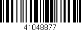 Código de barras (EAN, GTIN, SKU, ISBN): '41048877'