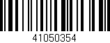 Código de barras (EAN, GTIN, SKU, ISBN): '41050354'