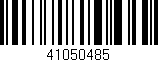 Código de barras (EAN, GTIN, SKU, ISBN): '41050485'
