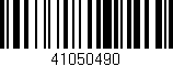 Código de barras (EAN, GTIN, SKU, ISBN): '41050490'