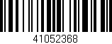 Código de barras (EAN, GTIN, SKU, ISBN): '41052368'