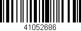 Código de barras (EAN, GTIN, SKU, ISBN): '41052686'