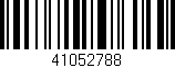 Código de barras (EAN, GTIN, SKU, ISBN): '41052788'