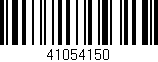 Código de barras (EAN, GTIN, SKU, ISBN): '41054150'