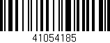 Código de barras (EAN, GTIN, SKU, ISBN): '41054185'