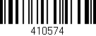Código de barras (EAN, GTIN, SKU, ISBN): '410574'