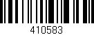 Código de barras (EAN, GTIN, SKU, ISBN): '410583'