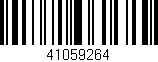 Código de barras (EAN, GTIN, SKU, ISBN): '41059264'
