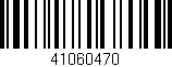 Código de barras (EAN, GTIN, SKU, ISBN): '41060470'