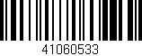Código de barras (EAN, GTIN, SKU, ISBN): '41060533'