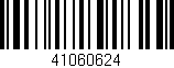 Código de barras (EAN, GTIN, SKU, ISBN): '41060624'