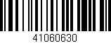 Código de barras (EAN, GTIN, SKU, ISBN): '41060630'