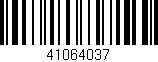 Código de barras (EAN, GTIN, SKU, ISBN): '41064037'