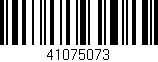 Código de barras (EAN, GTIN, SKU, ISBN): '41075073'