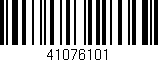 Código de barras (EAN, GTIN, SKU, ISBN): '41076101'