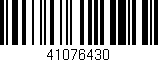 Código de barras (EAN, GTIN, SKU, ISBN): '41076430'